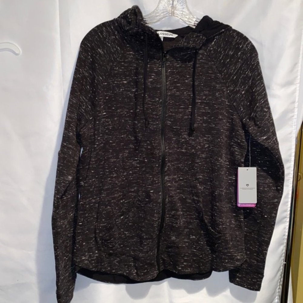 Colosseum Full Zippered Hoodie women’s size S New
